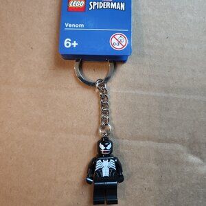 LEGO Marvel Venom Minifigure Keychain – New with Tag - RETIRED